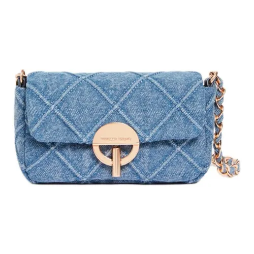 Vanessa Bruno 100% хлопок Сумка через плечо Маленькая Женская Синяя