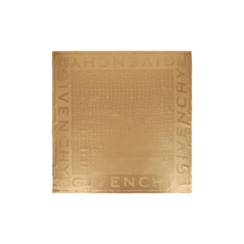 GIVENCHY Шелковые шарфы Женские Золото