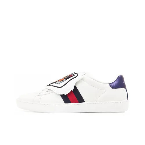 GUCCI Ace Скейтборд Кроссовки Низкие Женские