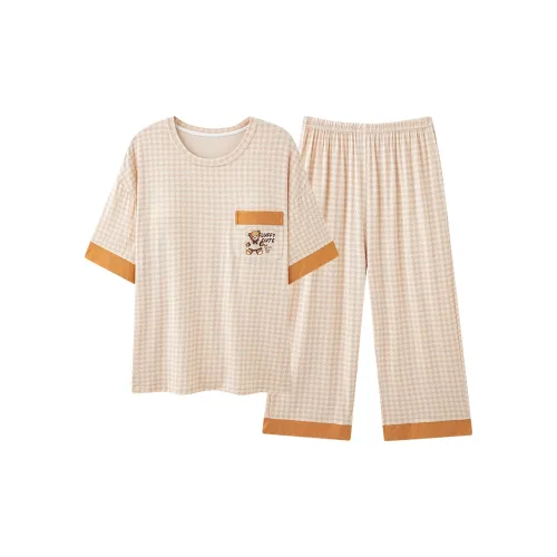 CAIHENGTONG Пижамный комплект женский весенний для сестры