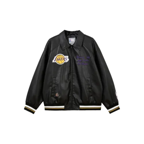 JACK&JONES Jack&Jonesxnba Чисто черный E43 Унисекс Кожаные куртки