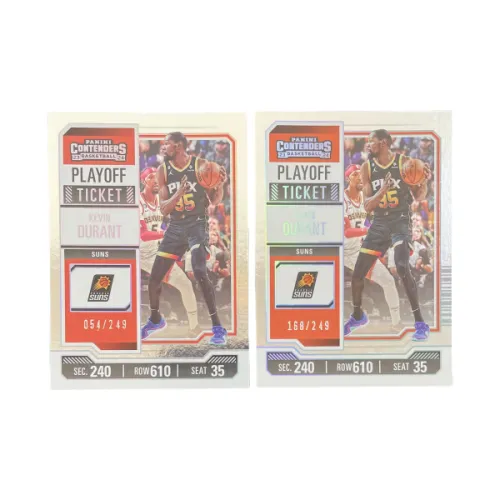 PANINI Contenders Шар Game Ticket Команда SUNS Kevin Цвет KD 054 249+168 249 2 Игроков Карточки Карта Access Включена