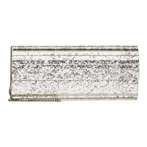 Jimmy Choo Кожаный клатч Unisex Light Umber