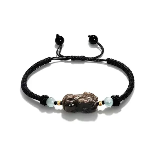 ASTAR HADES Ткань Обсидиан Кристальные браслеты унисекс