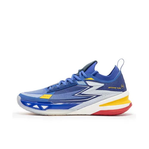 361° BIG3 5,0 Pro Баскетбольные кроссовки Низкий топ Ослепительный синий Мужской