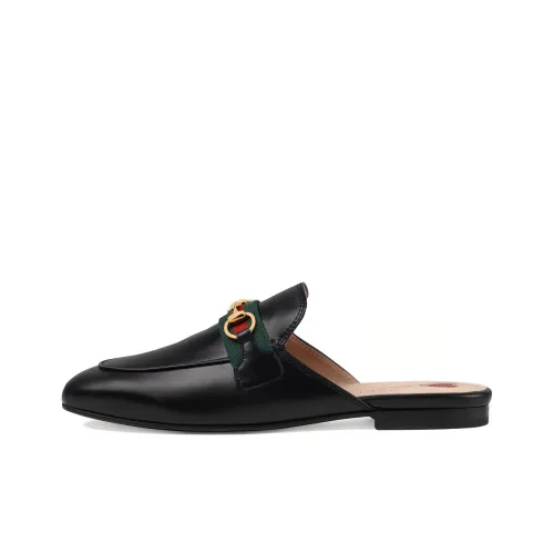 GUCCI Домашние тапочки Женские Черные