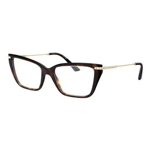 Jimmy Choo Ацетат Металла Кошачий глаз Оправы для очков Женские Черепаховый