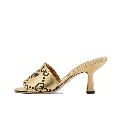 Adidas Originals x GUCCI Шлепанцы Женские Золотые