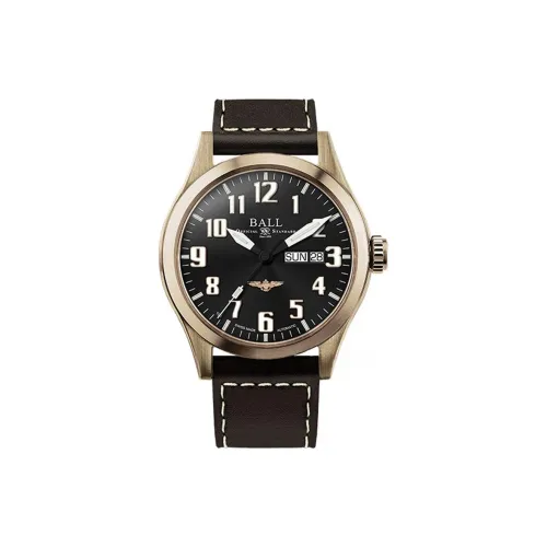 Шар Engineer III Collection Автоматический Механический Механизм Мужские Часы Часы 43 мм Черный Циферблат