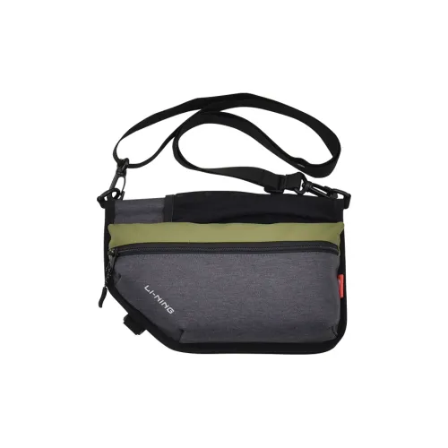 Лайнер Мембрана Кожа Сумка через плечо Стандартная Унисекс Темно-серый