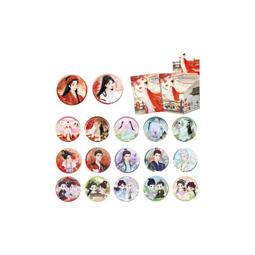 Encounters Длинный Любовь Вторая Сезон Little Yao Hui Разрисованный Гора Jing Liang Willow Значки