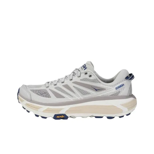 HOKA ONE ONE Mafate Speed 2 Беговые кроссовки Низкий топ Серый Синий Мужской