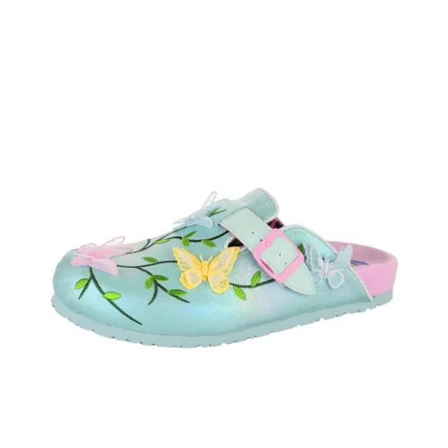 IRREGULAR CHOICE Домашние тапочки Зеленый Мята Женские