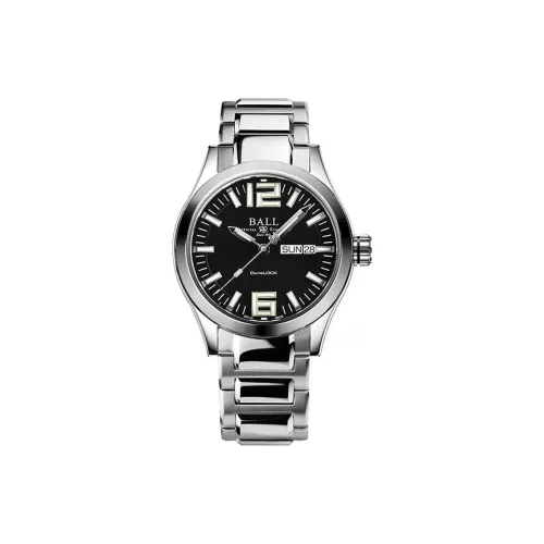 Шар Engineer Collection Автоматический Механический Механизм Мужские Часы Часы 40 мм Черный Циферблат