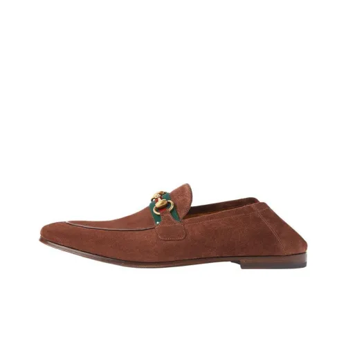 GUCCI Horsebit Застежка Повседневная Обувь Мужская Коричневая