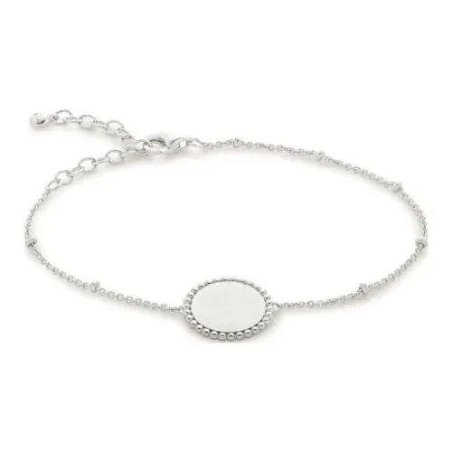 Monica Vinader Экологичный Переработанный Серебряный Браслеты Женские Серебряный