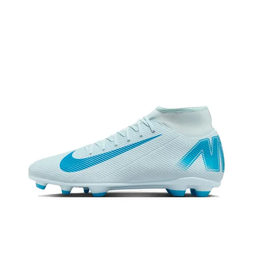 Nike Mercurial Superfly 10 MG MULTI Ground Slip-resistant Abrasion-resistant Football Cleats Unisex Blue Найк Меркуриал Суперфлай 10 MG MULTI Ground Противоскользящие Устойчивые к истиранию Футбольные бутсы Унисекс Синий