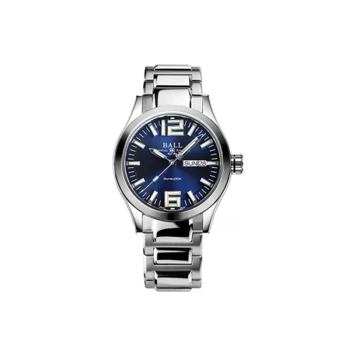 Шар Engineer Collection Автоматический Механический Механизм Мужские Часы Часы 40 мм Синий Циферблат