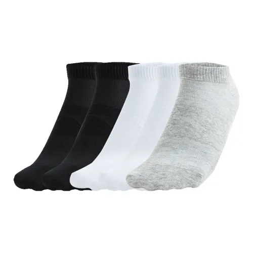 ANTA Беговые носки унисекс 5 пар черный белый серый