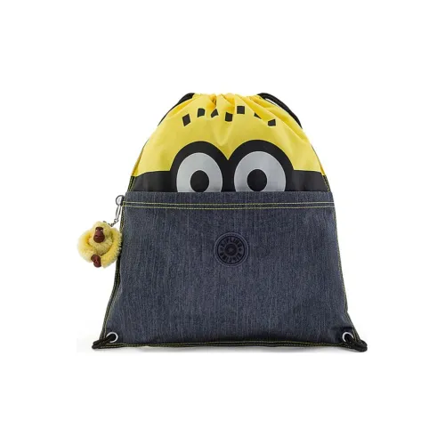 Kipling Полиэстер Рюкзак Большой Унисекс Желтый