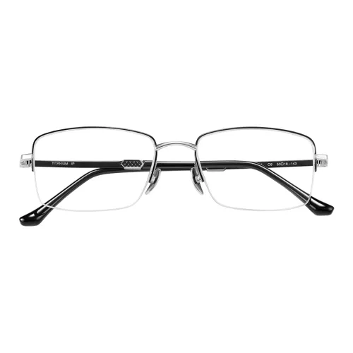 Red Sunset Чистый титан Прямоугольные Функциональные очки Мужские