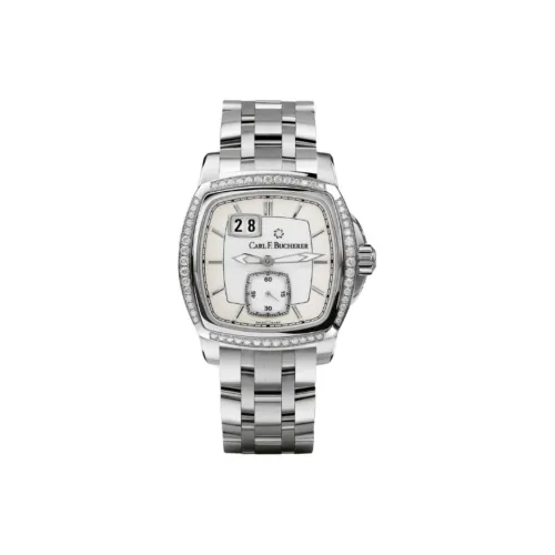 BUCHERER PATRAVI Collection Автоматический Механический Механизм Женские Часы Watch 38,54*39,25 мм Белый Циферблат