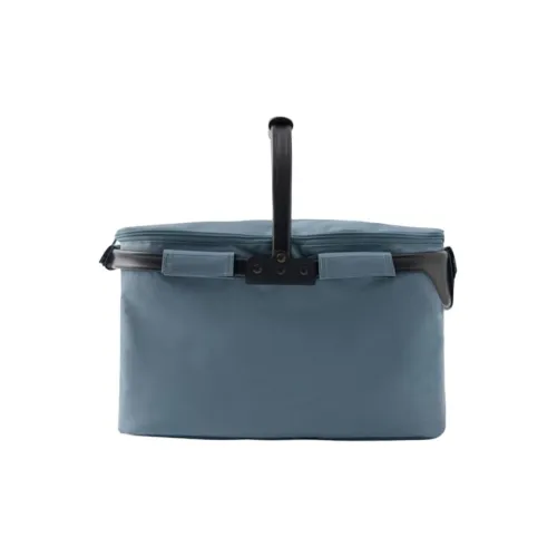 MUJI Oxford Хранение Сумка Средний Размер Унисекс Белый Синий Серый