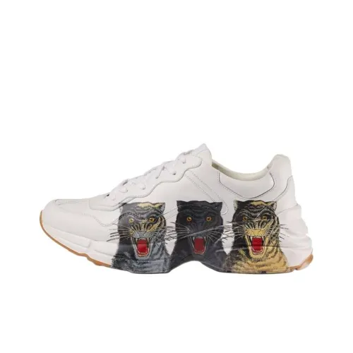 GUCCI Rhyton массивные кроссовки с низким верхом Мужские