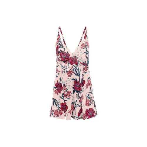 Victoria's Secret ADORE ME Malaya Slip Wellesley Цветочный Ночная сорочка Женские Розовые цветы