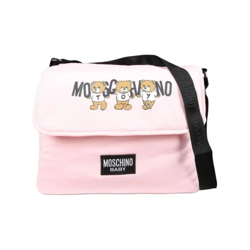 MOSCHINO Хлопок Mom Сумка Сумка через плечо Стандартная Женская Светло-розовая