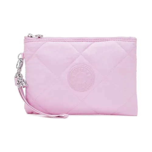 Kipling Нейлон Клатч Женский Розовый