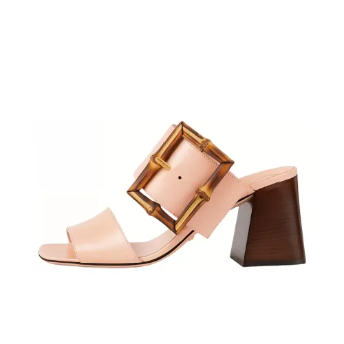 GUCCI Слипоны Женские Светло-Розовые