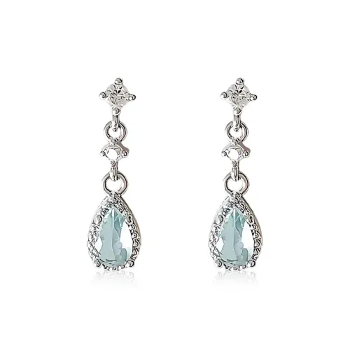 GUDS GAVE Сплав с цирконием Нижняя заколка Серьги On Женские