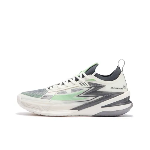 361° BIG3 5,0 Pro Баскетбольные кроссовки Низкий топ Дымчатый серый Мужской