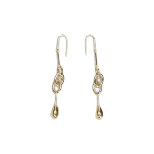 ISABEL MARANT Серьги из лата Женские Золотые