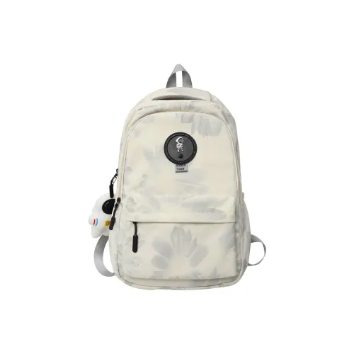 KAKAXI Nylon Backpack Унисекс Black White Yellow Green Pink