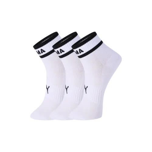 PUMA Носки Crew Унисекс Белые и Черные