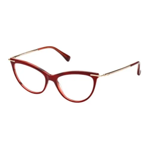 MaxMara Пластик Кошачий глаз Оправы для очков Женские Красный