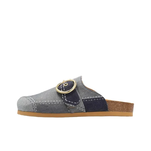 See By Chloe Домашние тапочки Женские Blue