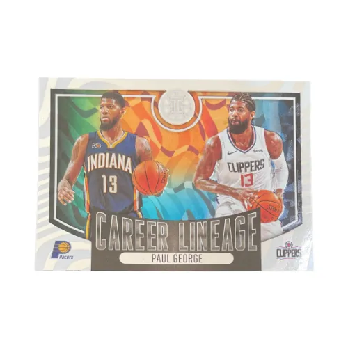 PANINI Звезда Карта Карта пройдет Pacers Clippers Paul George Pickled Pepper Past And Present Teka Спортивные карты 1 шт