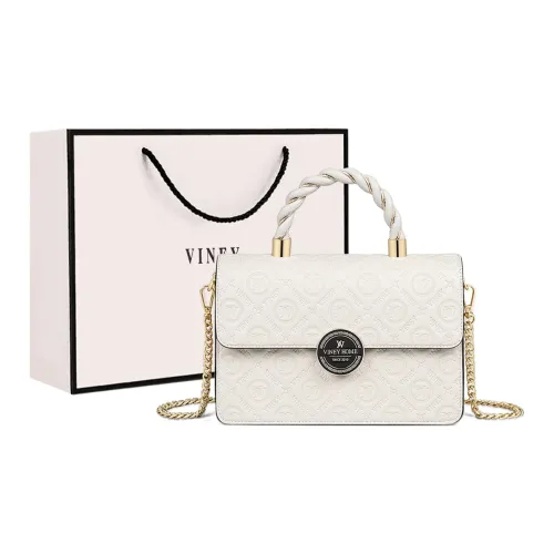 VINEY Сумка из коровьей кожи сумка через плечо сумка через плечо обычная женская цвет экрю