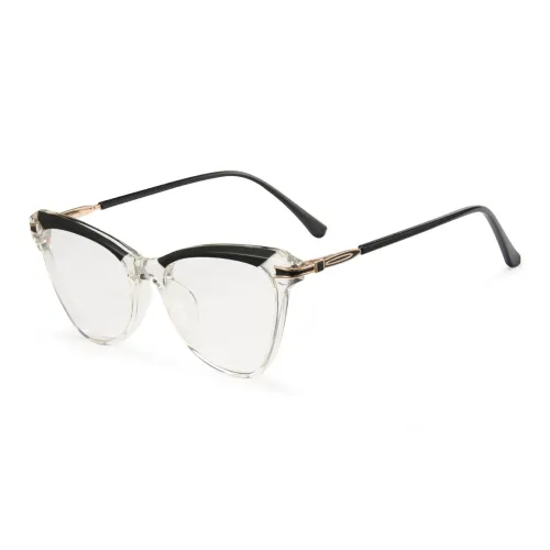 CYXUS TR90 Нержавеющая Сталь Кошачий Глаз Очки Унисекс