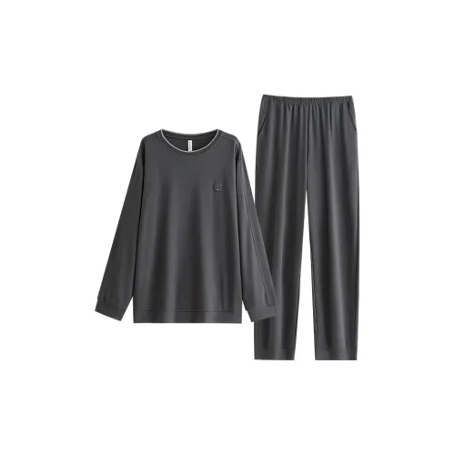 Empowering Words Пижамный комплект Мужской Черный