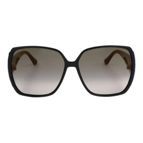 Jimmy Choo Полиамид Квадратные Солнцезащитные Очки Женские Черные
