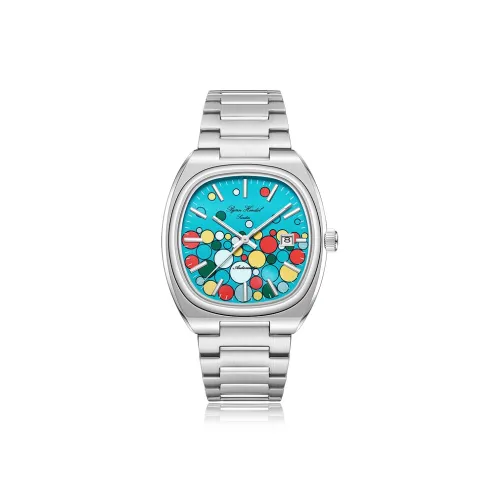 BJORN HENDAL Автоматический Механический Механизм Нержавеющая Сталь Ремешок 40 мм Синий Циферблат Унисекс