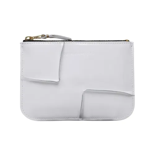 CDG Кожа Картхолдер Кошелек Женская Белая