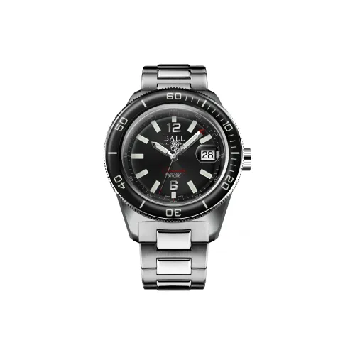 Шар Engineer Collection Автоматический Механический Механизм Мужские Часы Часы 40,5 мм Черный Циферблат