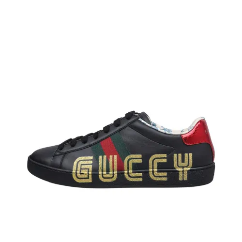 GUCCI Ace Стильные Скейтбординги Женские Черный