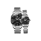 Стальной браслет, глубокий черный.