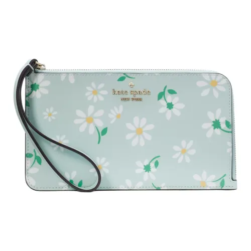 Kate Spade Lucy PVC (поливинилхлорид) кошелек средний женский кристально-синий многоцветный